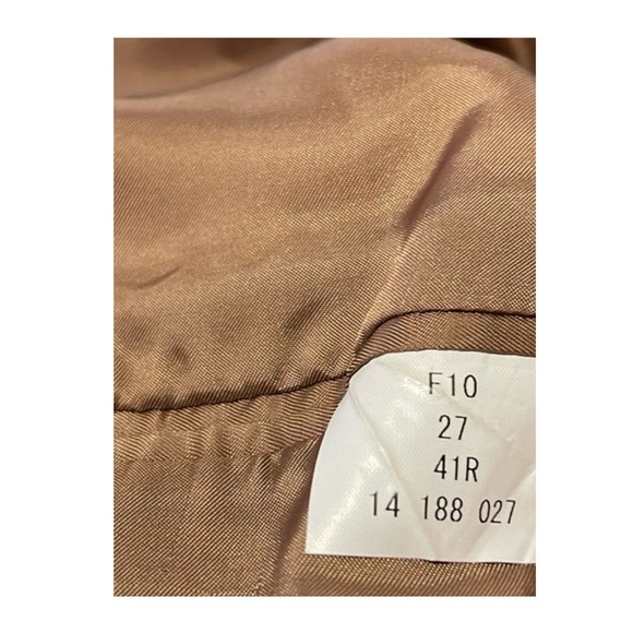 PINCUS BROTHERS MAXWELL Nordstrom Camel Hair Houndstooth 2-Button Sports… - Picture 4 of 9